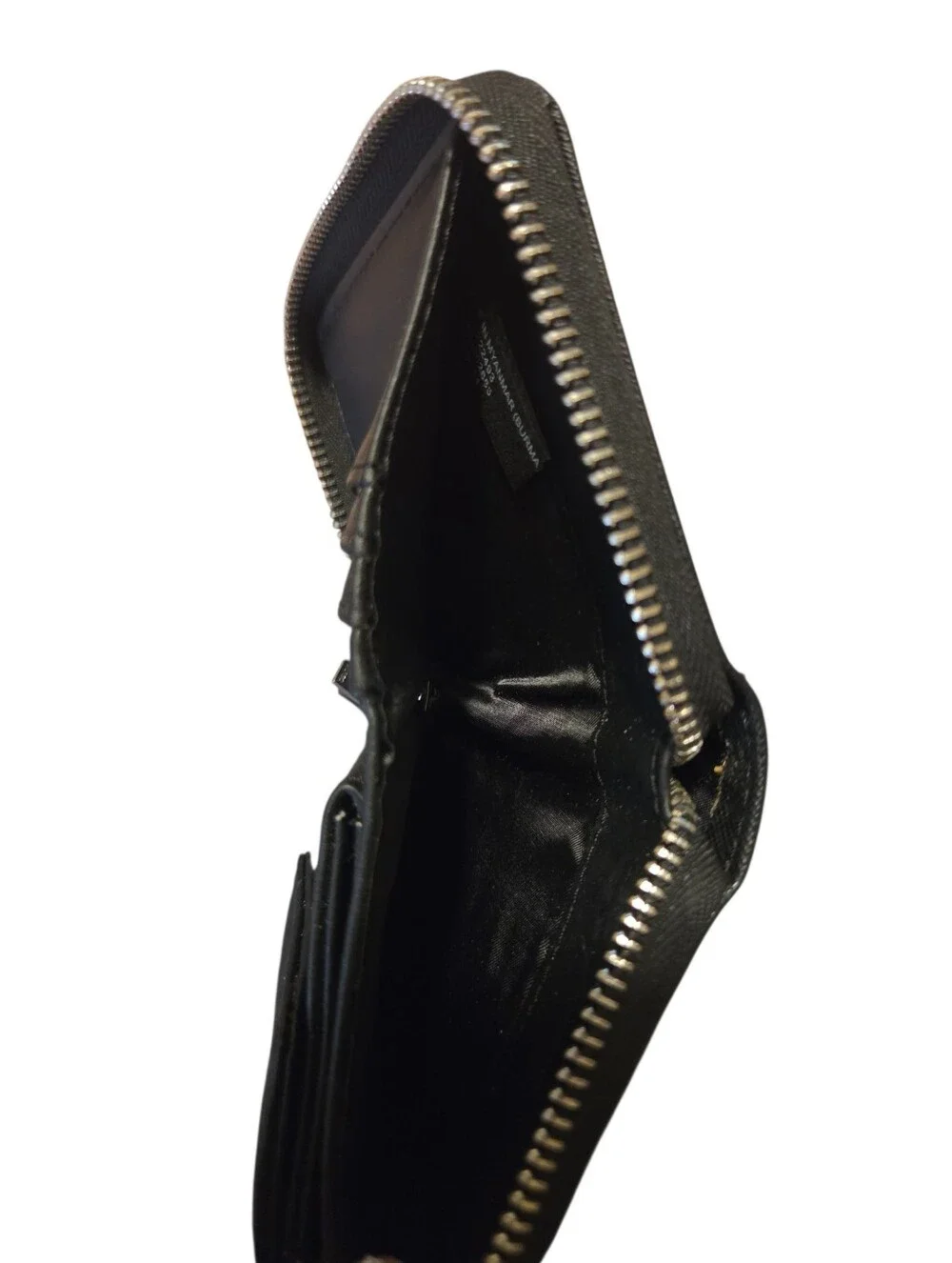 GUESS Black Zip Wallet - Compact Accessory
